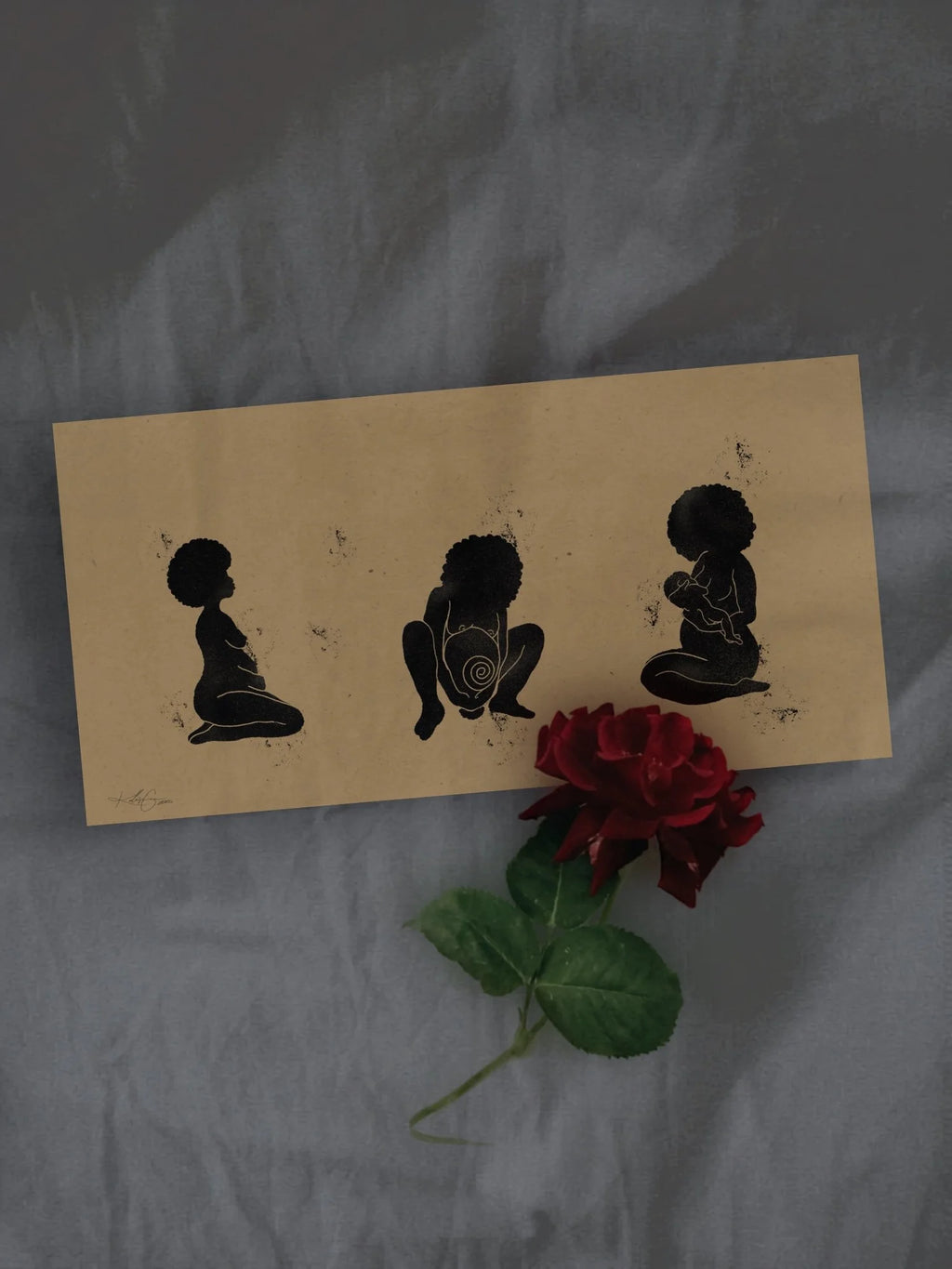 ‘MOTHER BIRTHS’ Fine Art Print