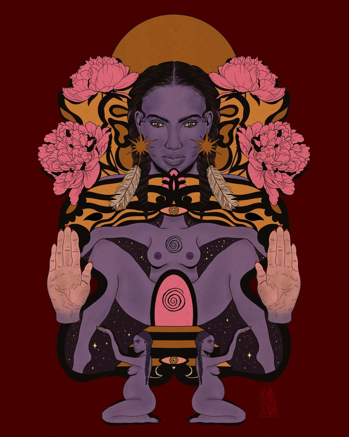 ‘OPEN UP, RECEIVE, EXPAND’ FINE ART PRINT